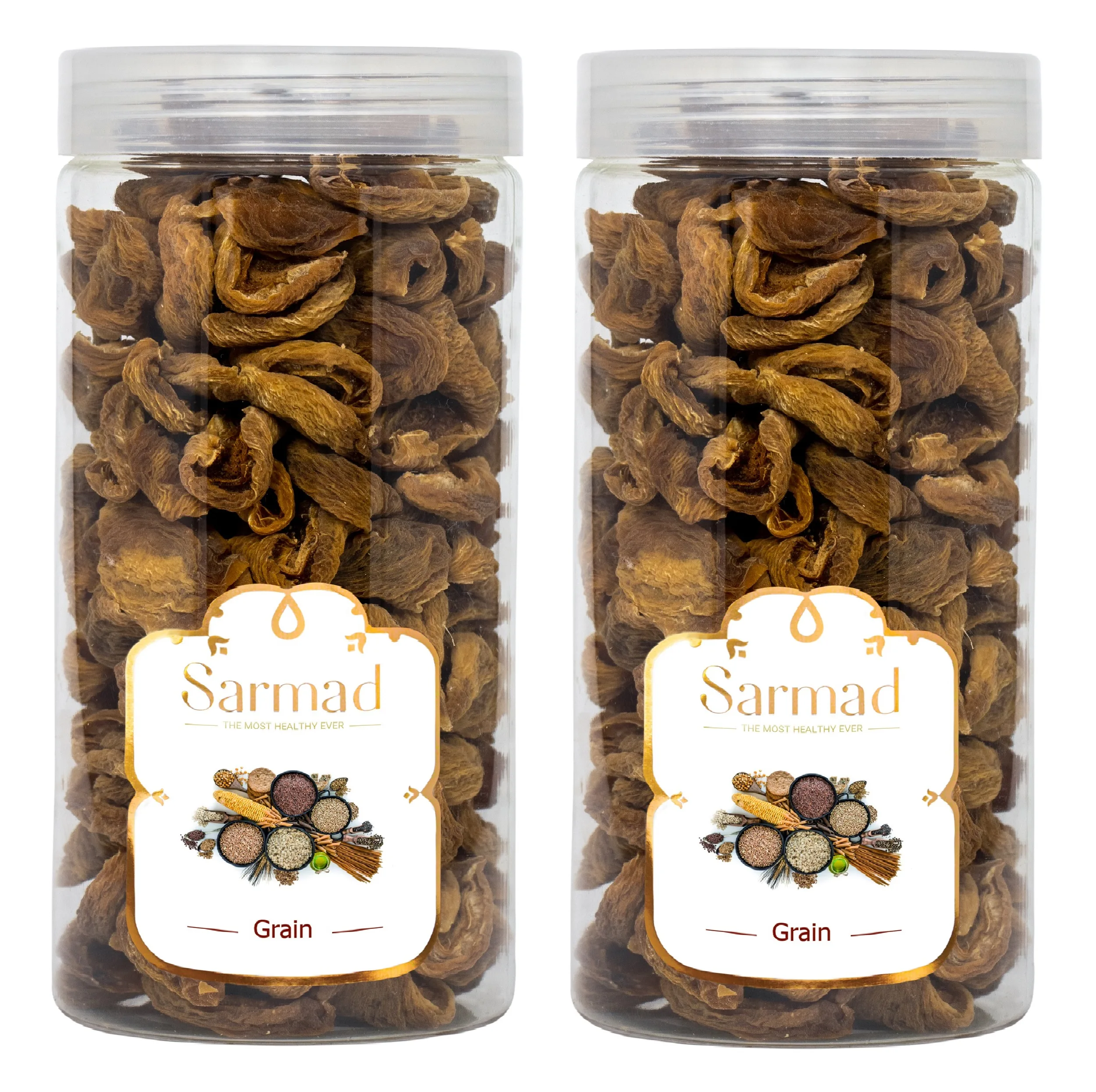 برگه زردآلو ممتاز سرمد - 320 گرم بسته 2 عددی