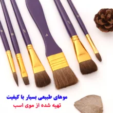 ست قلمو مدل Horse Hair مجموعه 10 عددی