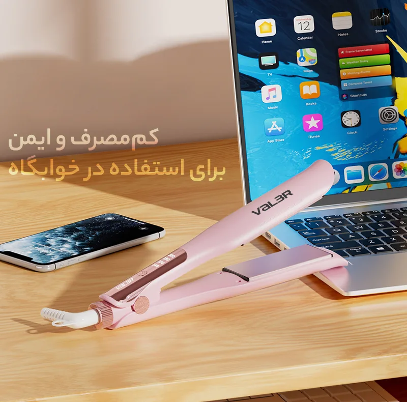 اتو و حالت‌دهنده‌ی مو حرفه ای والر مدل 358-1001