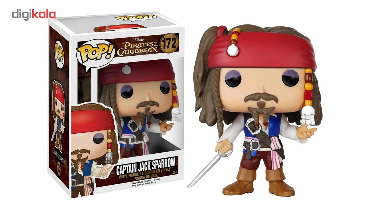 فیگور فانکوپاپ مدل 172 Pirates-Jack Sparrow