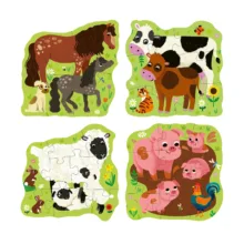 پازل راونزبرگر مدل Farm Animals کد 12004001 مجموعه 4 عددی مناسب برای 2 سال به بالا
