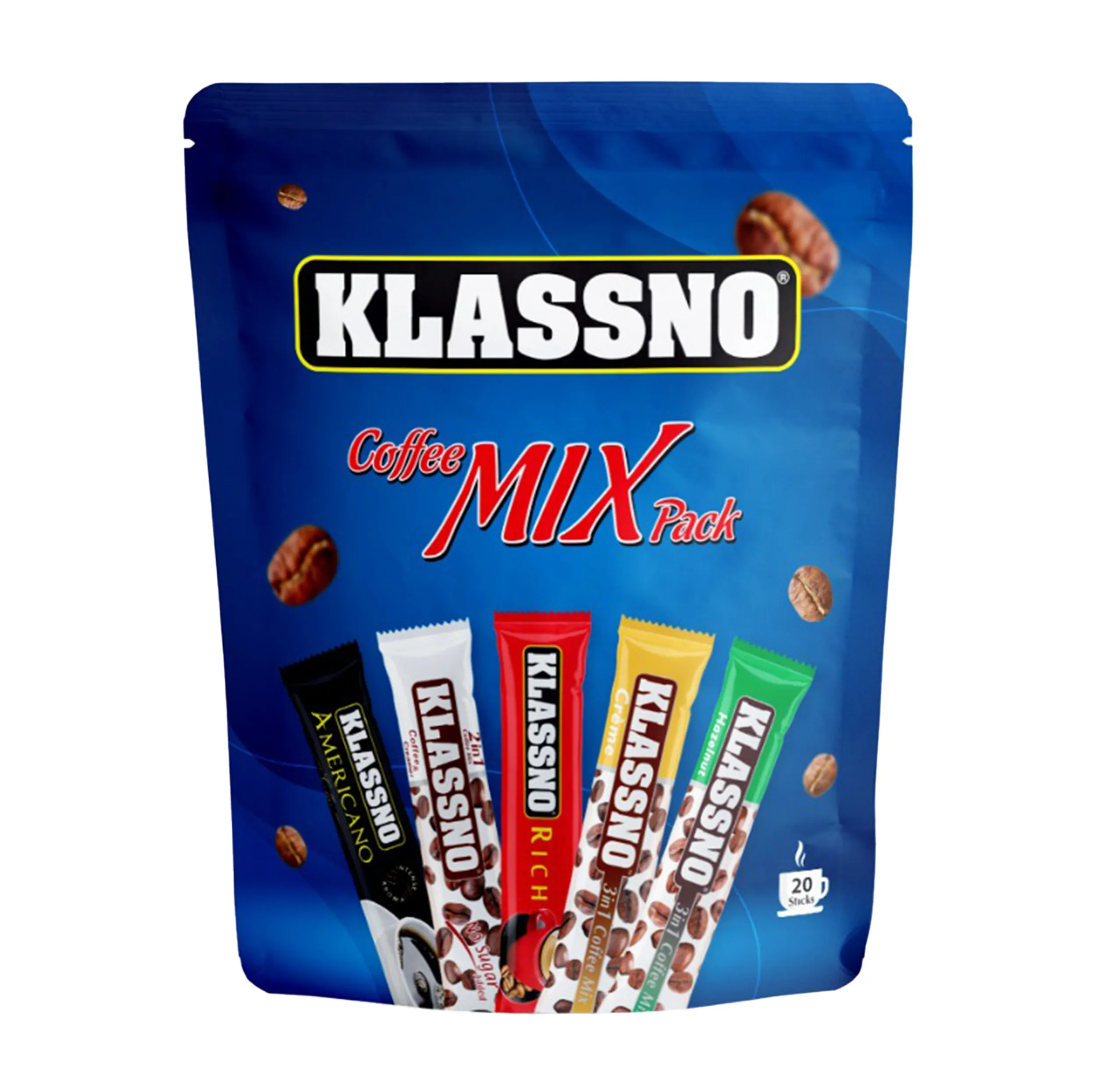 کافی میکس ساده کلاسنو - 400 گرم بسته 20 عددی