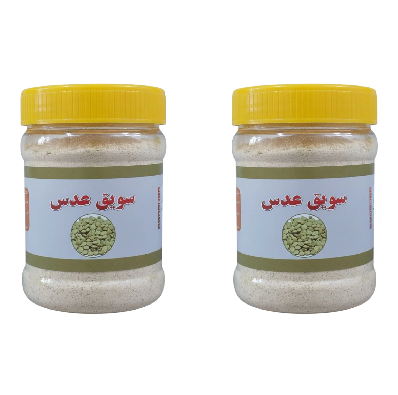 سویق عدس - ۲۵۰ گرم بسته دو عددی