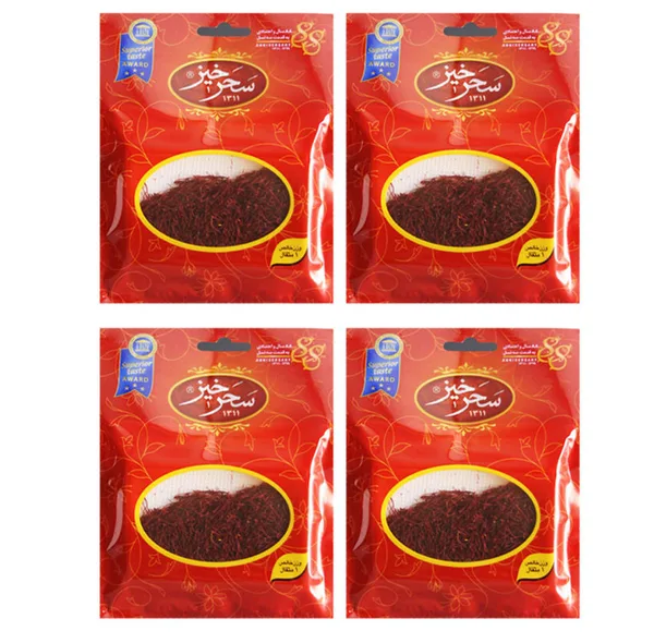 زعفران سحرخیز - 4.6 گرم بسته 4 عددی