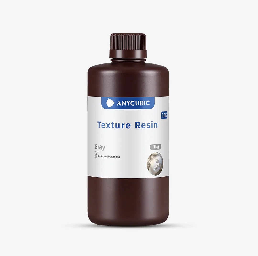 رزین پرینتر سه بعدی آنیکیوبیک مدل Texture Resin حجم 1 لیتر