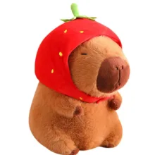عروسک پولیشی طرح خوکچه مدل موش کد JIM110 ارتفاع 35 سانتی‌متر