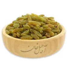 کشمش سبز آفتابی آجیل خان - 1000 گرم