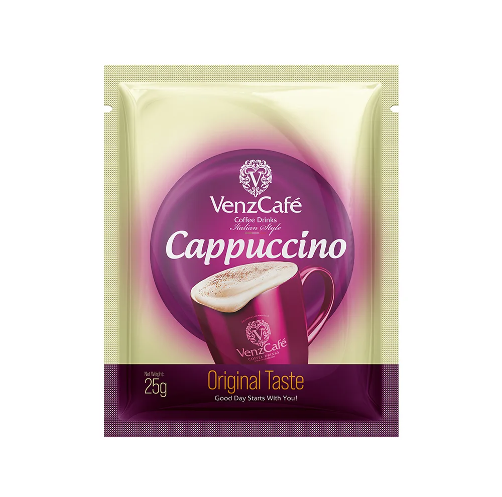 کاپوچینو ونزکافه - 25 گرم بسته 100 عددی