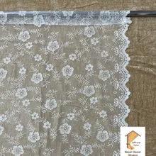 پرده نوین دکور سیلوانا مدل تور راشل 99 سایز 280 × 290 سانتی‌متر
