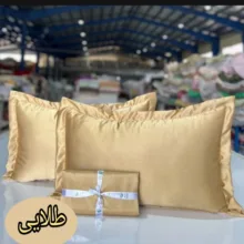 رو بالشی مدل ساتن قابدار سایز 60*80 سانتی متر