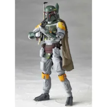 اکشن فیگور مدل بابو فت استاروارز مندلوریت طرح Star Wars Boba Fett Kaiyodo