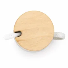 ماگ کد D22 به همراه قاشق و در