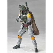 اکشن فیگور مدل بابو فت استاروارز مندلوریت طرح Star Wars Boba Fett Kaiyodo