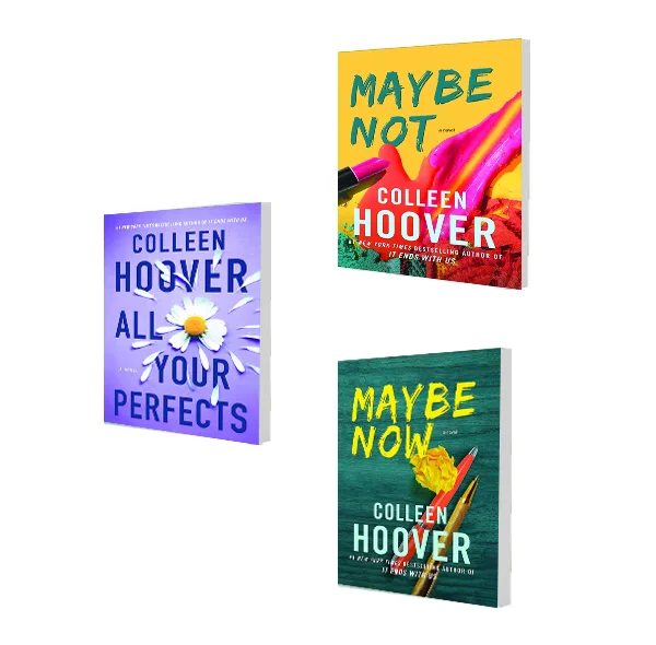 کتاب Maybe Not و Maybe Now و All Your Perfects اثر Colleen Hoover انتشارات آینده کتاب 3 جلدی