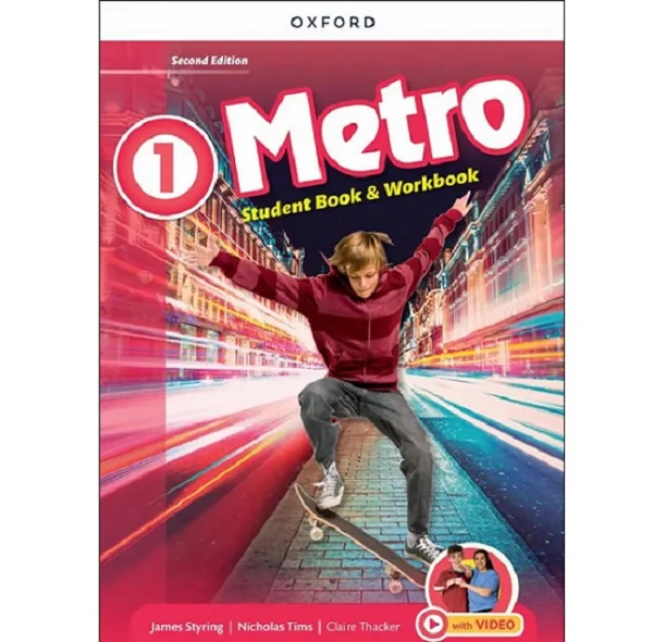 کتاب Metro1 اثر James Styring انتشارات Oxford