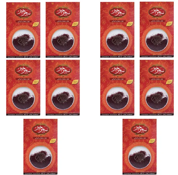 زعفران سحرخیز - 2 گرم بسته 10 عددی
