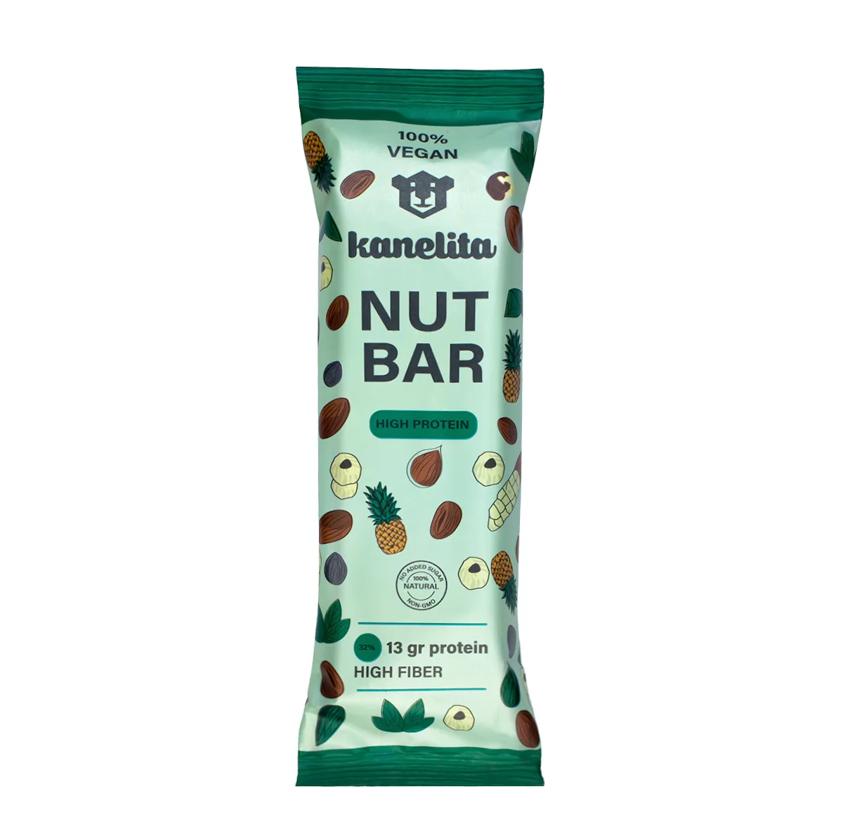 نات بار طعم قهوه، بری و استوایی کنلیتا - 40 گرم بسته 12 عددی