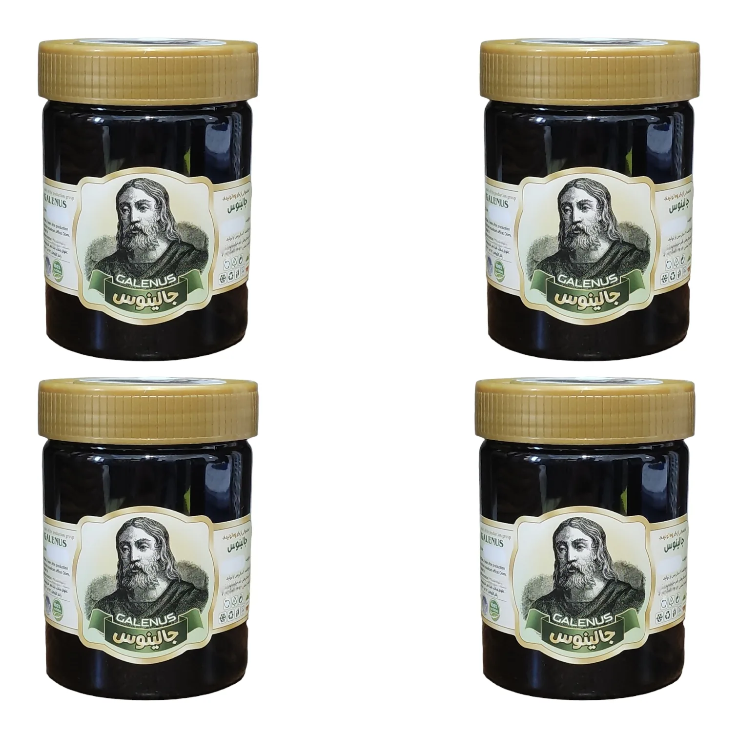 شیره انگور طبیعی سنتی جالینوس - 500 گرم بسته 4 عددی