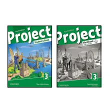 کتاب Project 3- Fourth Edition اثر Tom Hutchinson انتشارات Oxford دو جلدی