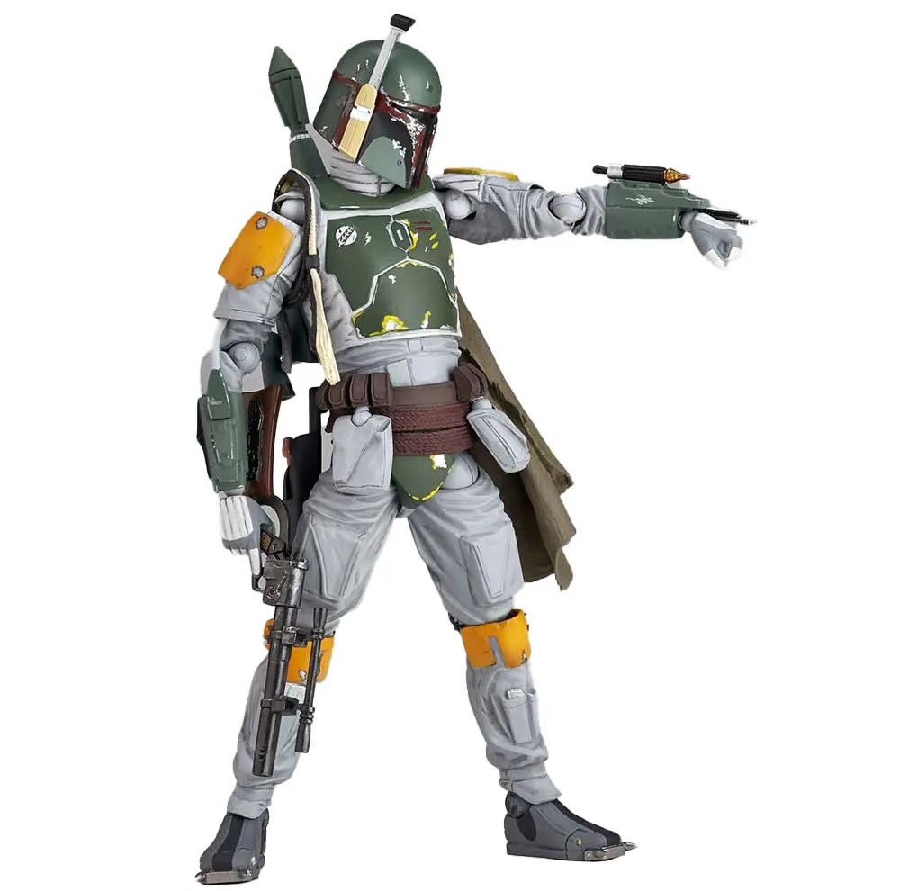 اکشن فیگور مدل بابو فت استاروارز مندلوریت طرح Star Wars Boba Fett Kaiyodo