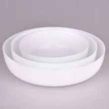 مجموعه 3 عددی ظرف سرو و پذیرایی آرکوپال گلدن اوپال مدل Diwali Smart با طراحی دایره‌ای، مقاوم در برابر حرارت و شوک دمایی، قابل استفاده در مایکروویو و شست‌وشو با ماشین ظرفشویی