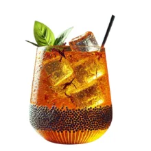 پودر شربت تخم شربتی و خاکشیر و زعفران و پودر نبات ندند - 1100 گرم بسته 50 عددی