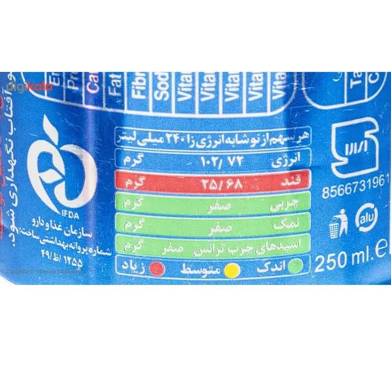 نوشابه انرژی زا بیگ بیر - 250 میلی لیتر بسته 12 عددی