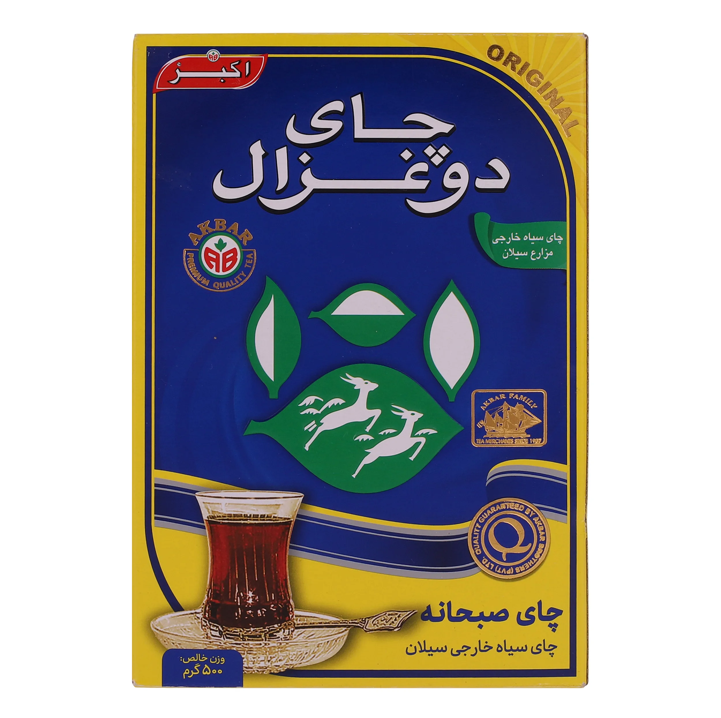 چای سیاه شکسته خارجی دوغزال - 500 گرم