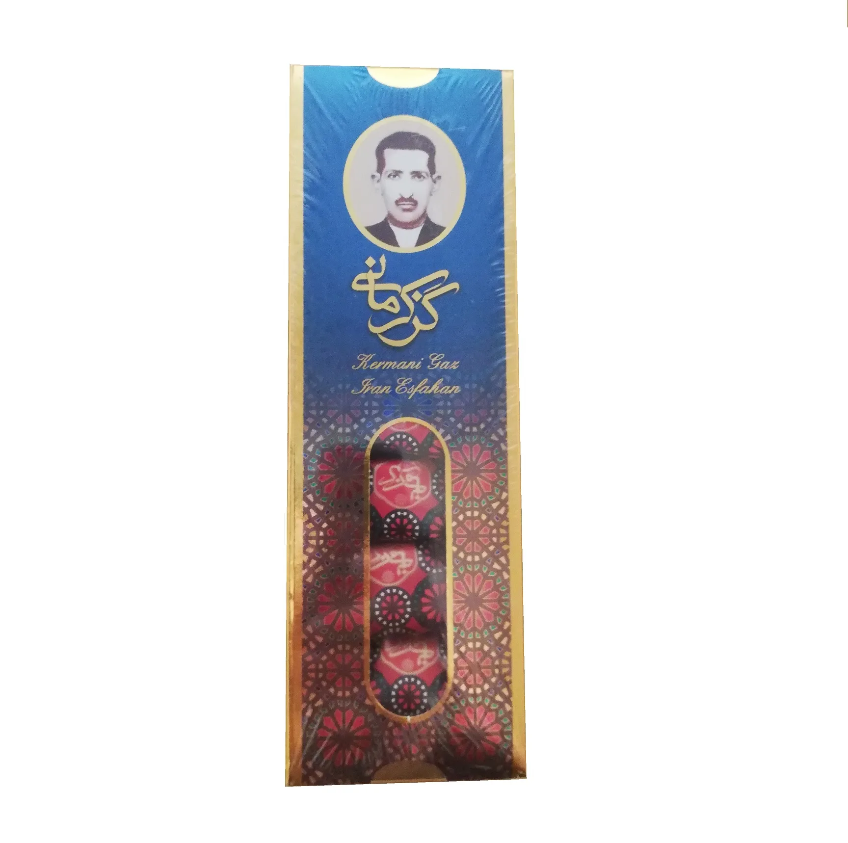 گز لقمه 38 درصد مغز پسته گز کرمانی - 150 گرم