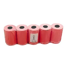 کاغذ پرینتر حرارتی پایتخت رول مدل R80mm بسته 5 عددی