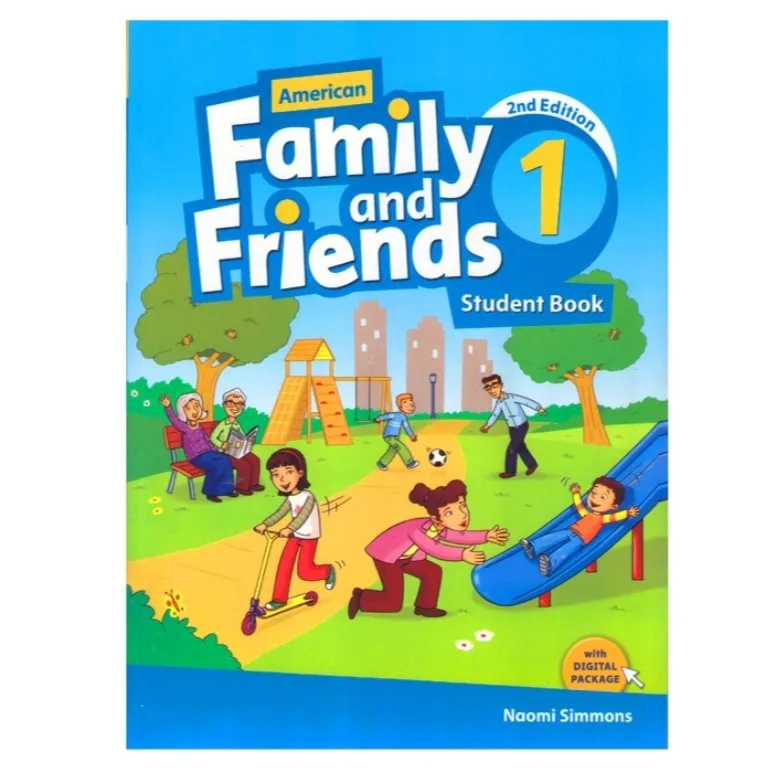 کتاب Family And Friends 1 اثر Naomi Simmons انتشارات الوندپویان مجموعه ۸ جلدی
