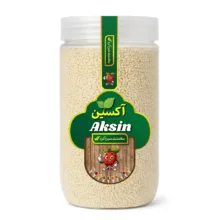 کنجد سفید ممتاز آکسین - 450 گرم بسته 2 عددی
