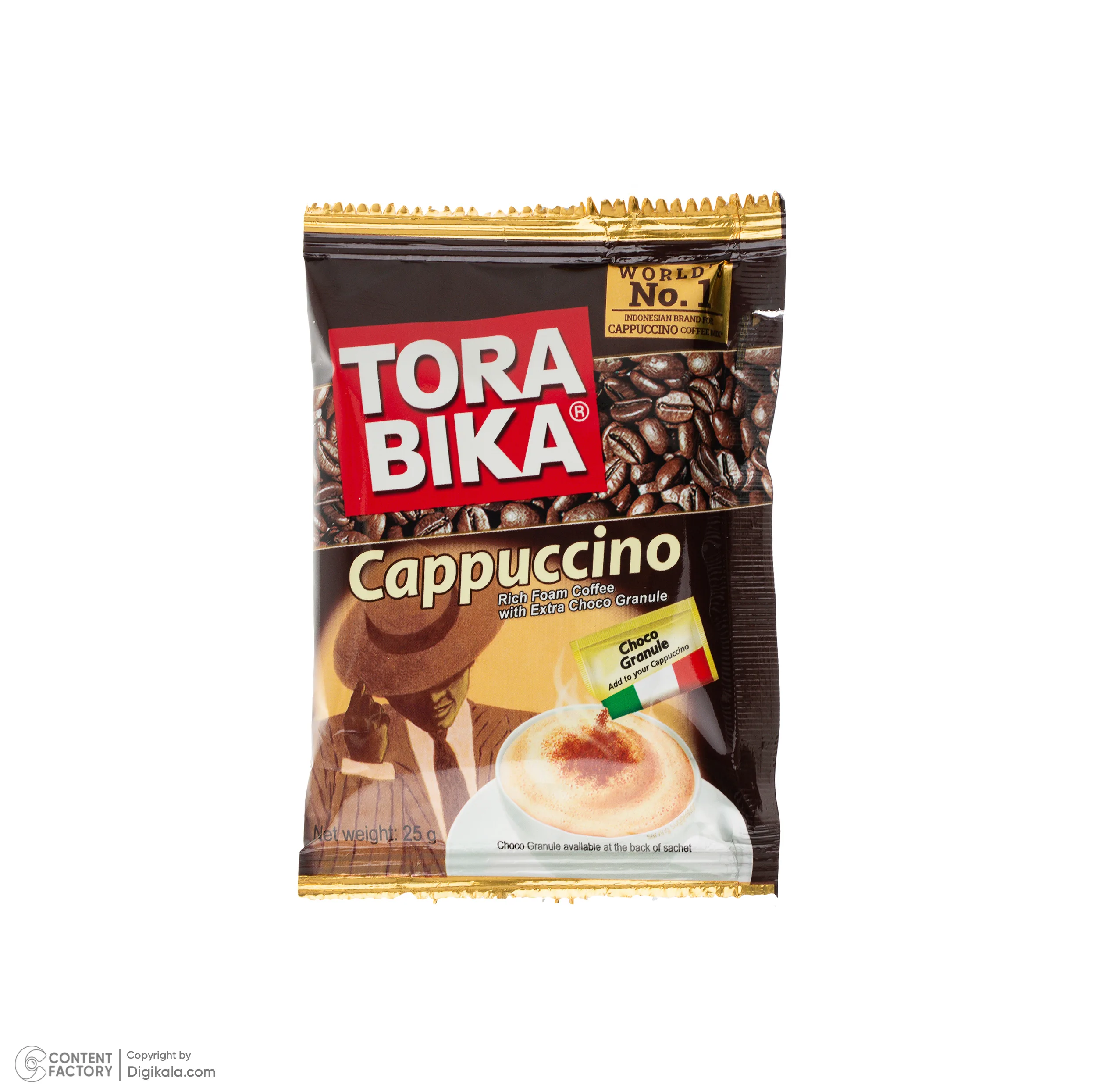 پودر کاپوچینو ترابیکا - 25 گرم بسته 20 عددی