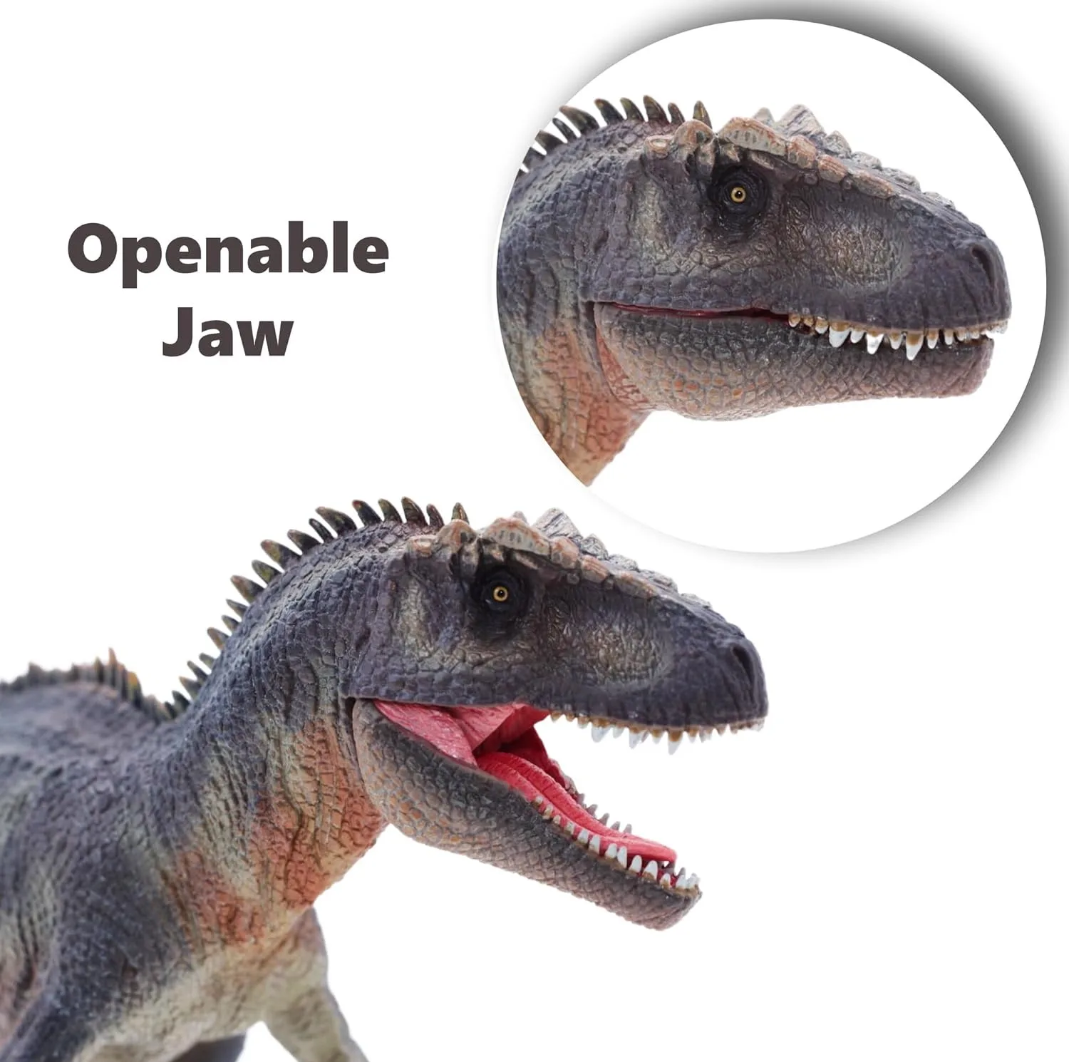 فیگور تی ان جی مدل دایناسور طرح GIGANOTOSAURUS کد T5004