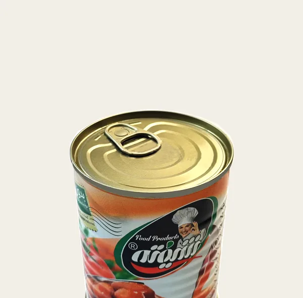 کنسرو لوبیا چیتی با سس گوجه فرنگی شیفته - 370 گرم بسته 12 عددی