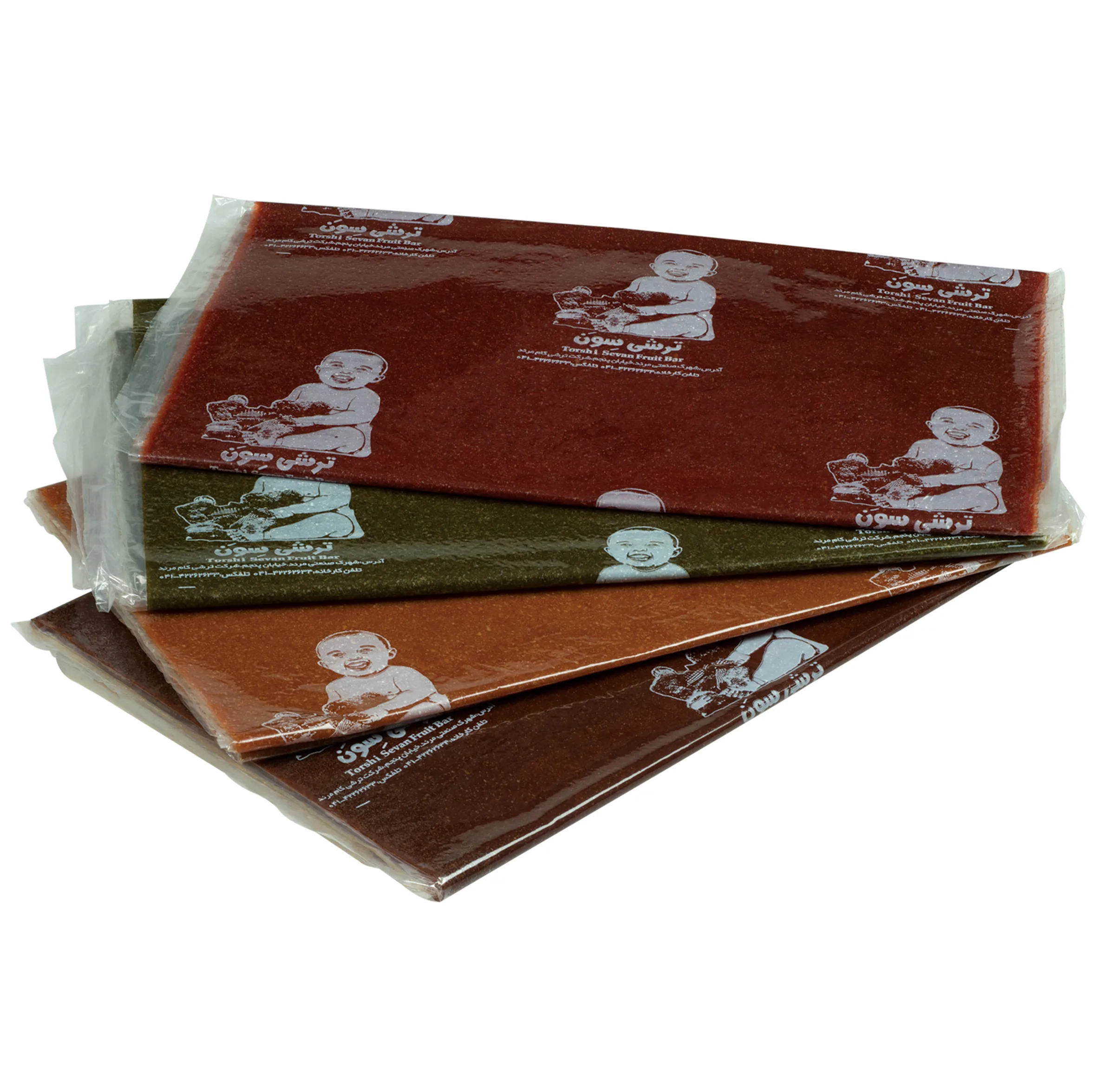 لواشک چند میوه ترش سون - 6500 گرم مجموعه 5 عددی