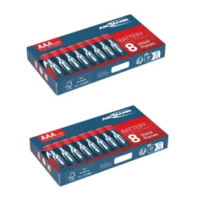باتری نیم قلمی آنسمن مدل Alkaline Plus بسته 16 عددی