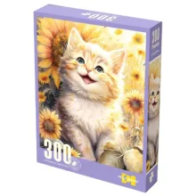 پازل 300 تکه پلی فول ماریو مدل گربه ملوس طرح Art کد 88801 مناسب برای 8 سال به بالا