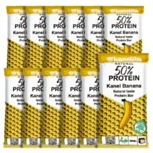 پروتئین بار گیاهی کنل موز کنلیتا – 45 گرم بسته 12 عددی