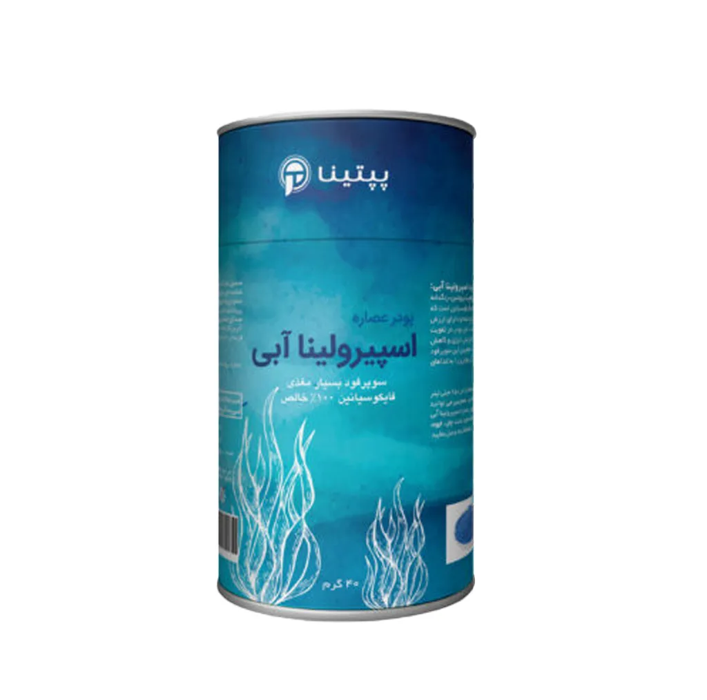 پودر اسپیرولینا آبی پپتینا - 40 گرم