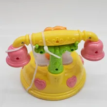 اسباب بازی ناب سل مدل تلفن شیر بامزه موزیکال چراغدار کد Funny lion musical phone with lights