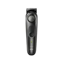ماشین اصلاح صورت و بدن شارژی براون مدل BT7350 ضدآب با فناوری AutoSense، تیغه‌های خودتیزشونده استیل ضدزنگ، باتری لیتیوم‌یون با 100 دقیقه کارکرد، شارژ سریع و تنظیم اصلاح با 39 شماره نیم‌میلی‌متری
