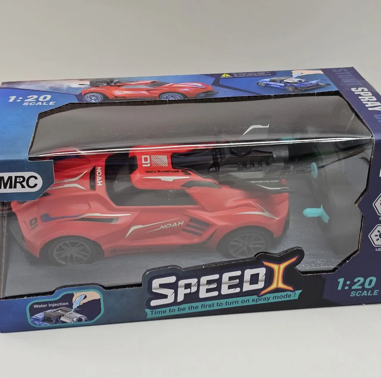 ماشین بازی کنترلی مسابقه‌ای مدل دودزا شارژی KMRC کد Dudza model racing control game machine K660-3A scale1:20 با حرکت چهار جهته، چراغ‌دار و مقیاس 1:20