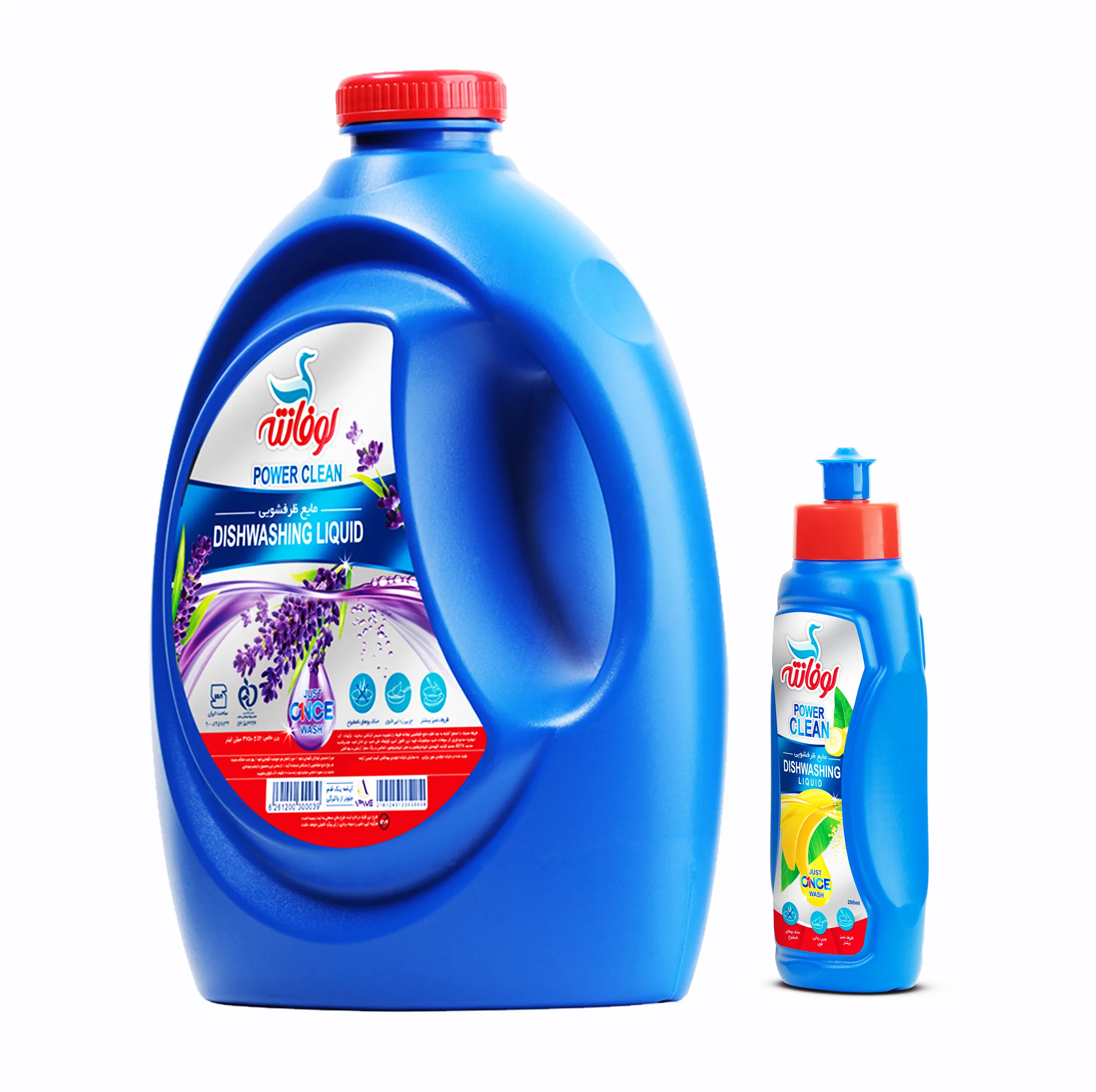 مایع ظرفشویی لوفانته مدل LVB4200 حجم 3750 میلی لیتر مجموعه 2 عددی
