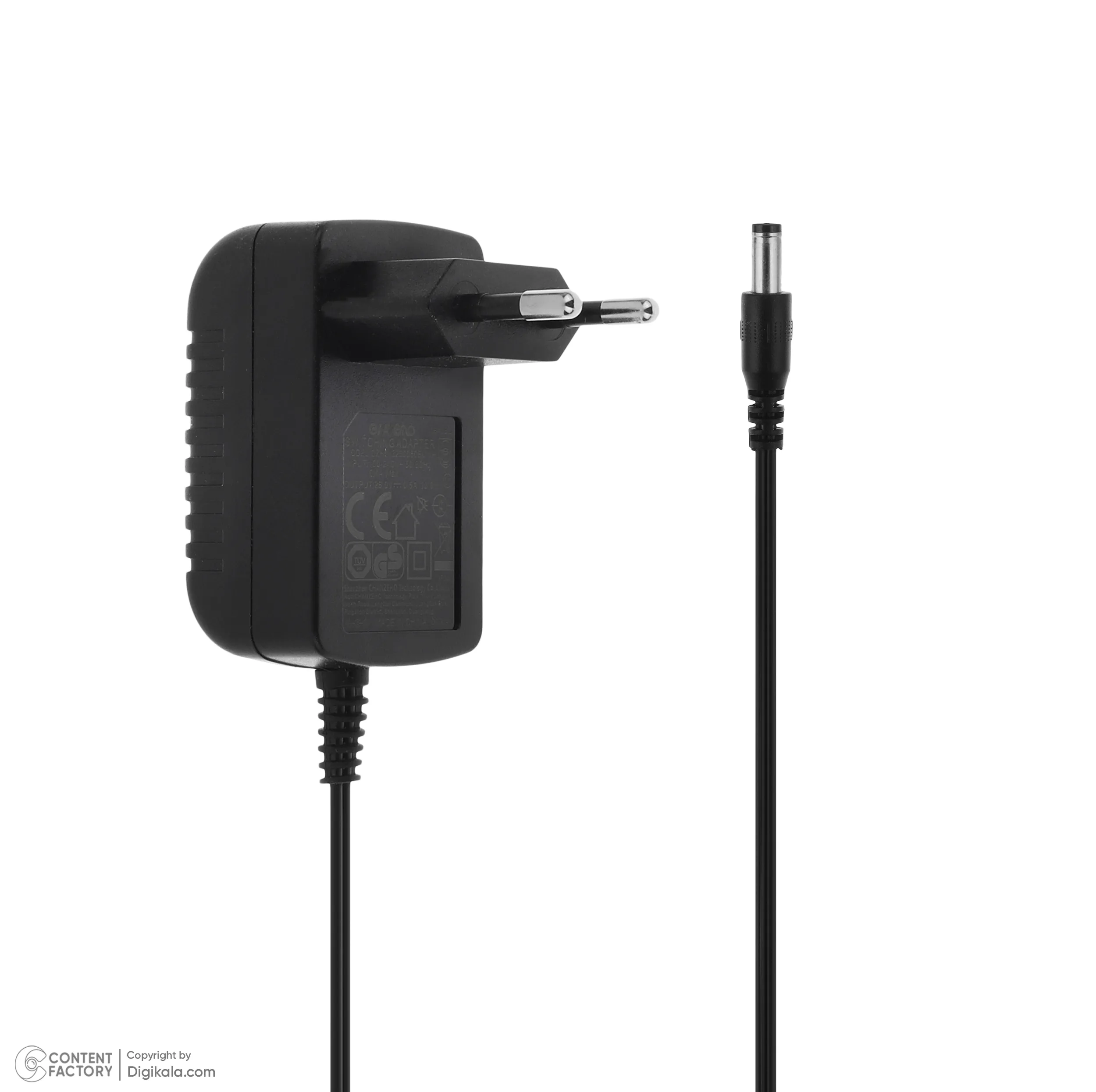 جارو شارژی عصایی گوسونیک مدل GSV-1123 با باتری لیتیوم-یونی 22.2 ولت و ظرفیت 2200 میلی‌آمپر‌ساعت، فیلتر HEPA، بدنه ترکیبی پلاستیک و فلز، وزن 2 کیلوگرم و طراحی سبک و مقاوم