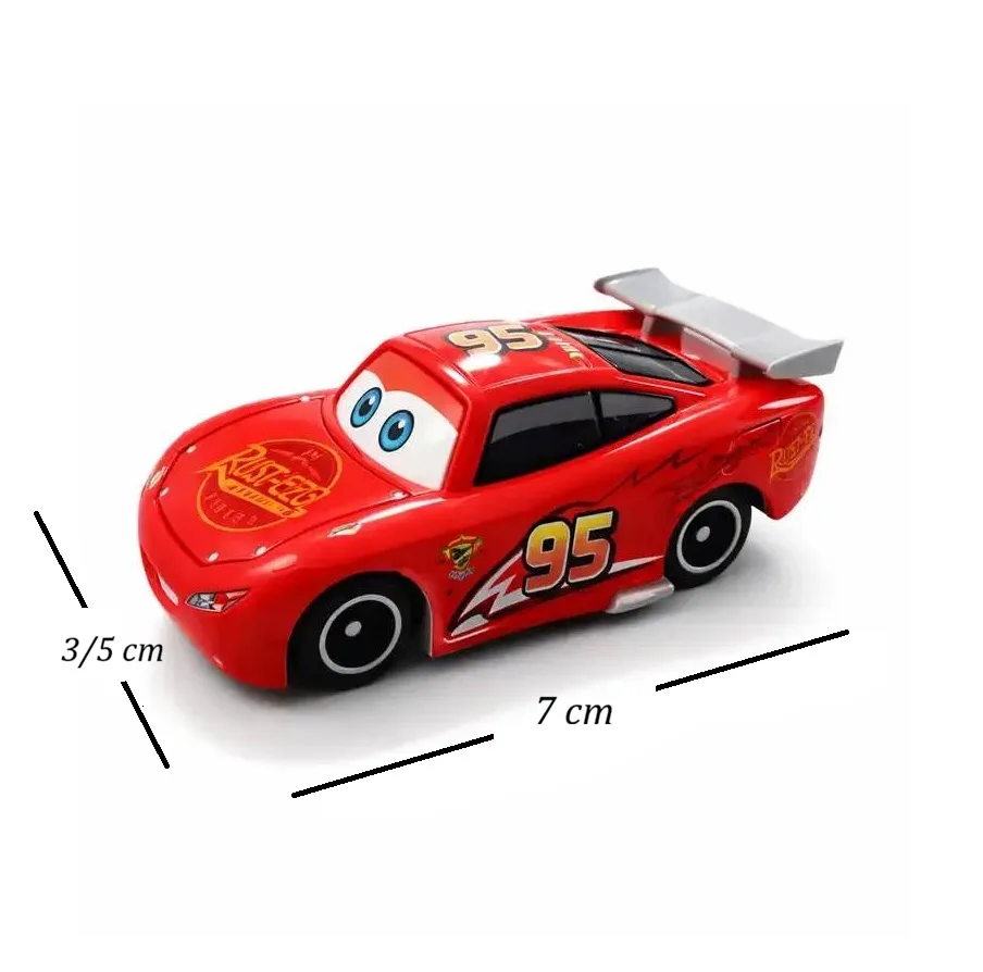ماشین بازی مدل مک کویین فلزی کد DIE CAST-TRB مجموعه 6 عددی