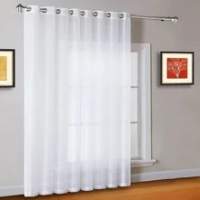 پرده نوین دکور سیلوانا مدل حریر ساده NY14  سایز 280×140 سانتی‌متر