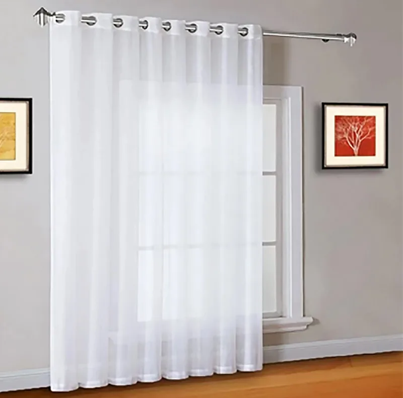 پرده نوین دکور سیلوانا مدل حریر ساده NY14  سایز 280x140 سانتی‌متر