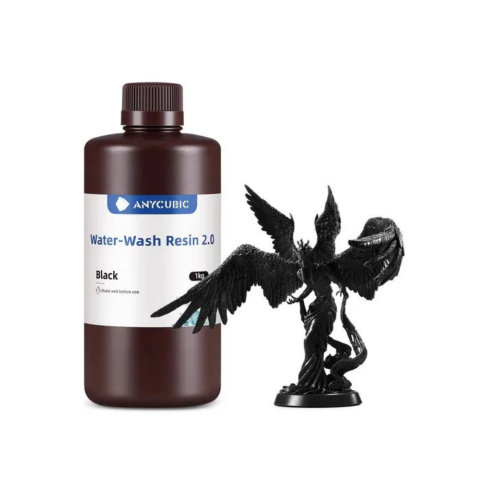 رزین پرینتر سه بعدی آنیکیوبیک مدل water wash resin 2