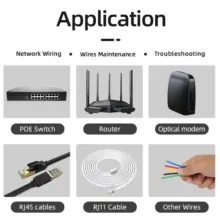 تستر کابل شبکه و ردیاب ولتاژ مستک مدل WT-58DL